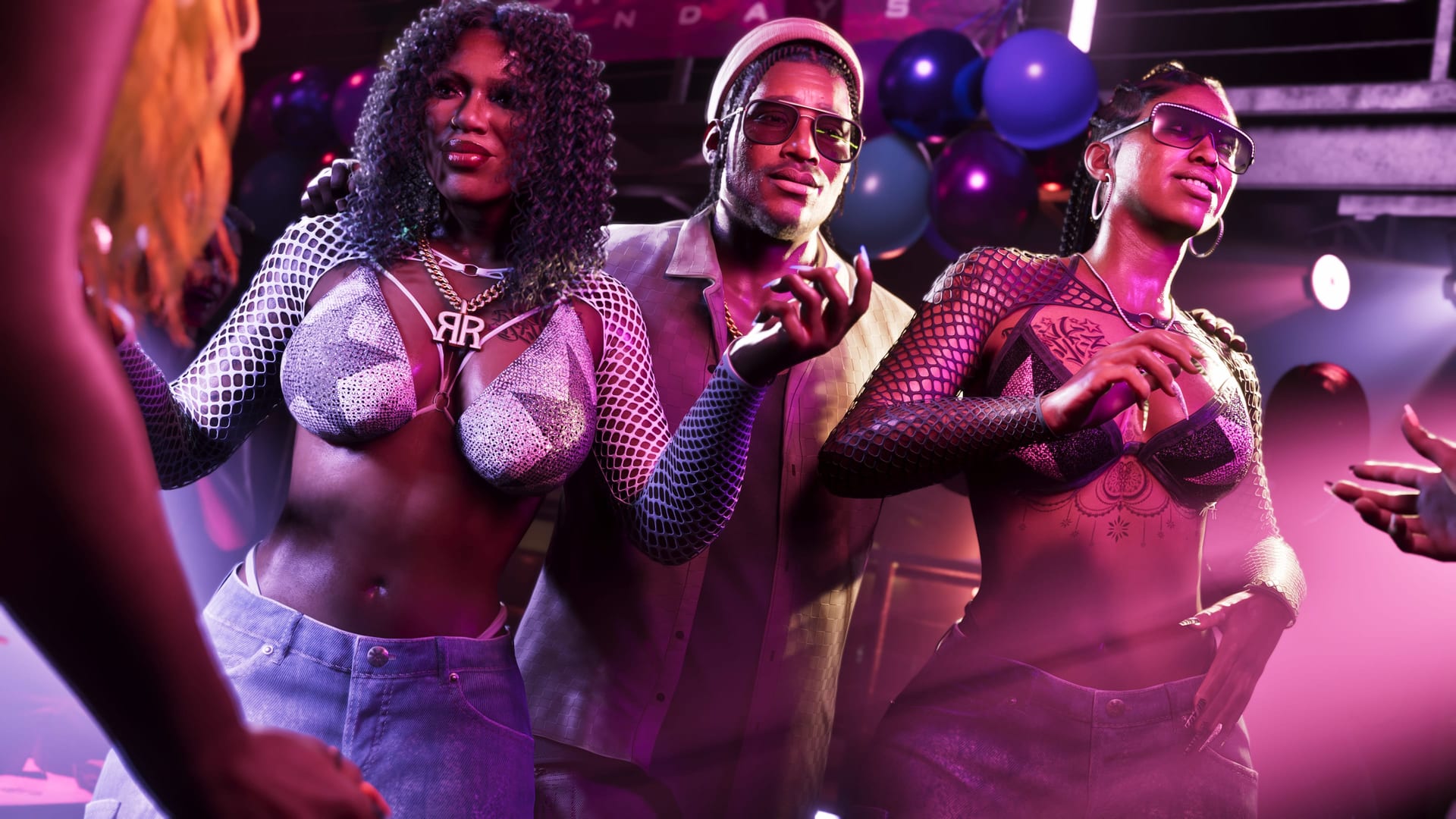 Dre'Quan Priest's club scene in official GTA VI media