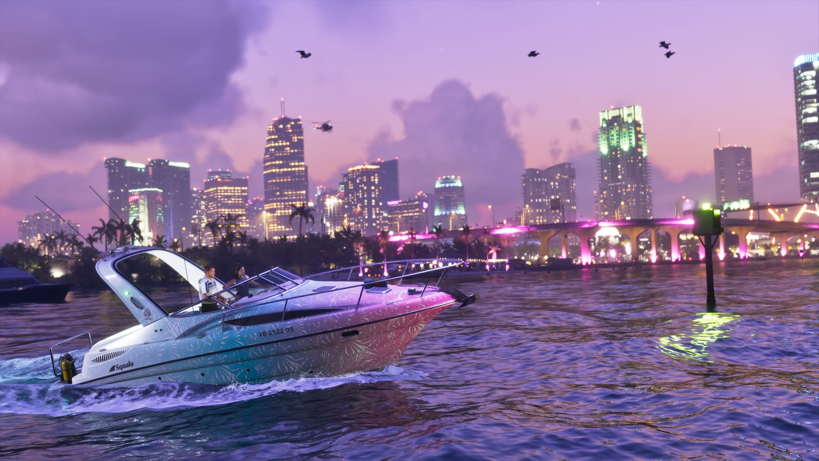 Official Rockstar GTA VI Ultimate Edition Shitzu Squalo boat image