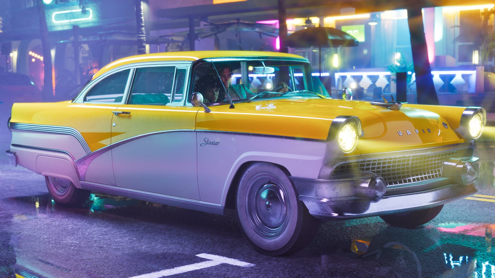 Official Rockstar GTA VI Vintage Vice City Pack Vapid Stanier image